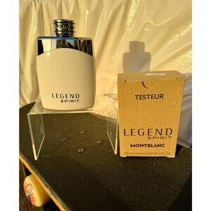 Montblanc Legend Spirit Eau de Toilette 100ml 3.3 Fl Oz. Tester never used